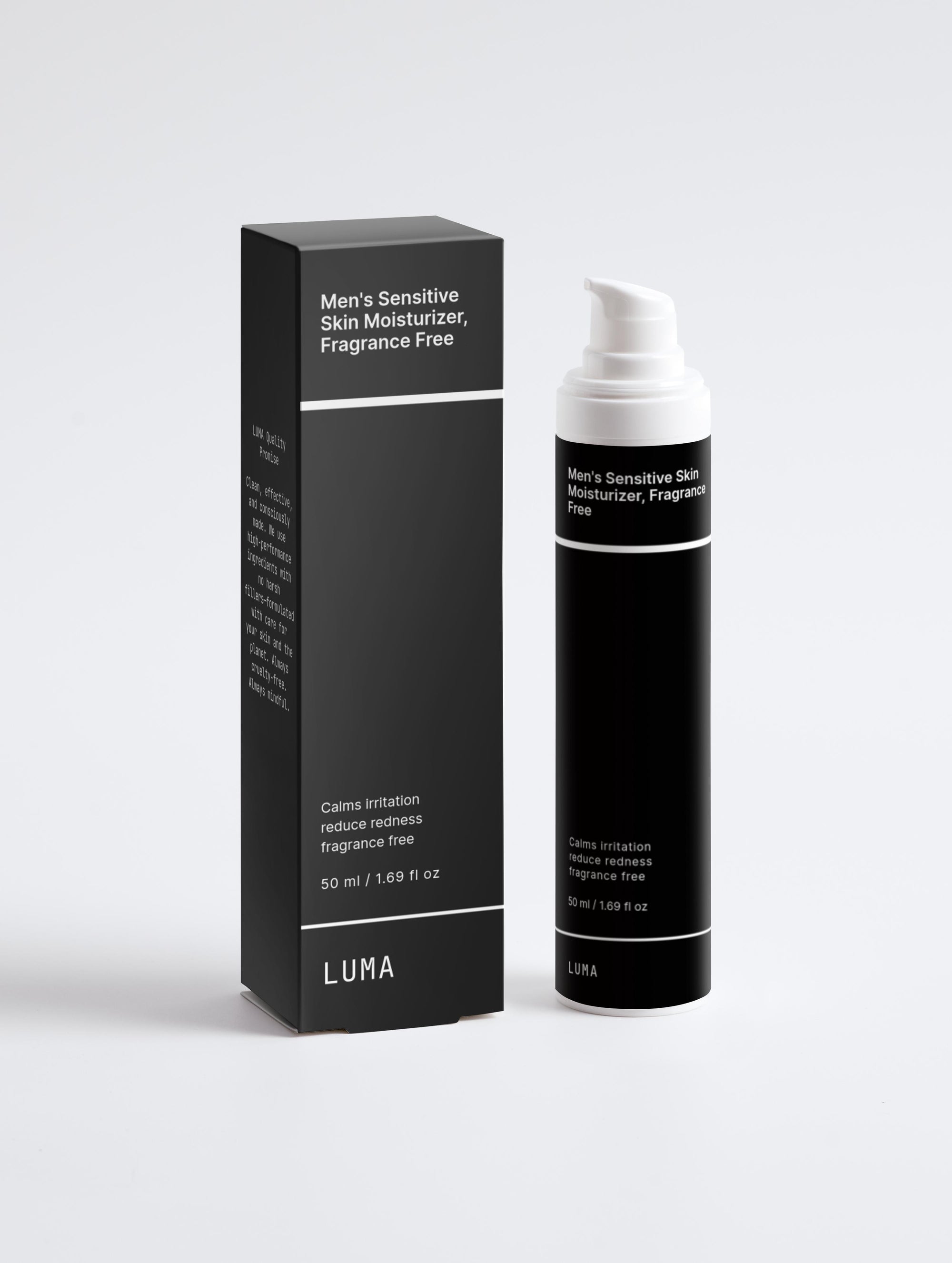 Men&#39;s Sensitive Skin Moisturizer, Fragrance Free